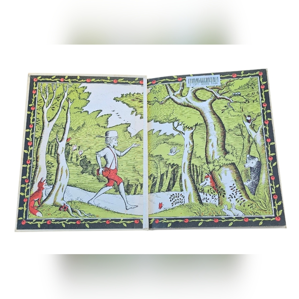 Vintage Illustrated 'The Story of Johnny Appleseed' 1974 Retired Library Book - Picture 5 of 11